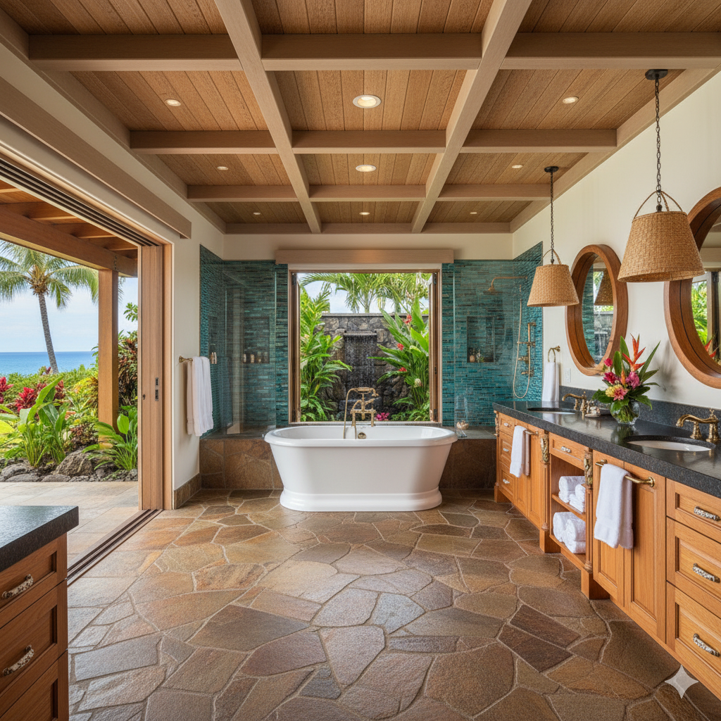 sunshine aloha bathroom